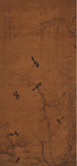 在线品鉴第50期 | 何翀笔下的“抄”能力——仿新罗山人花鸟