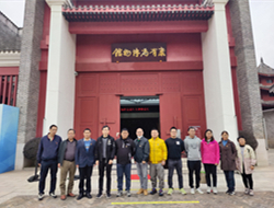 佛山市九江战备渡口所一行等到康有为博物馆参观