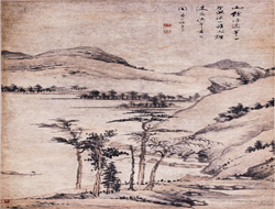 在线品鉴第六十六期—查士标山水图轴