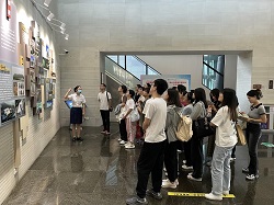 狮山高级中学等团体参观南海区博物馆