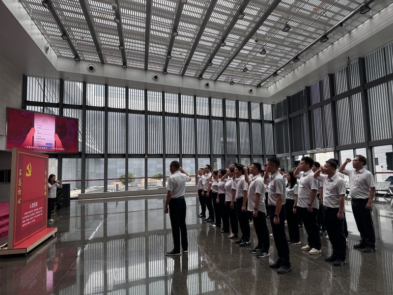 佛山市福利彩票发行中心党支部等参观南海区博物馆