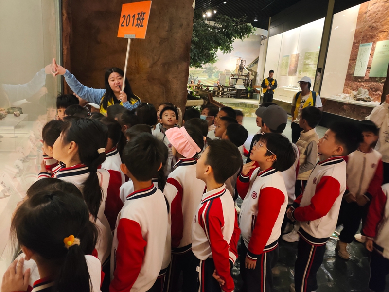 佛山市南海区南海实验学校等团体参观南海区博物馆