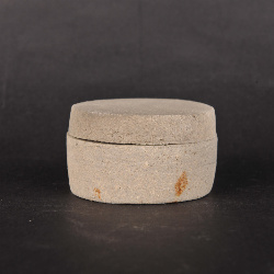 民国“同昌”款鸦片烟膏陶盖盒