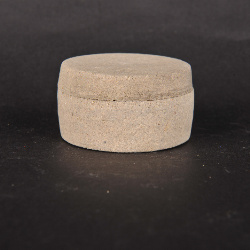 民国“爽利”款鸦片烟膏陶盖盒